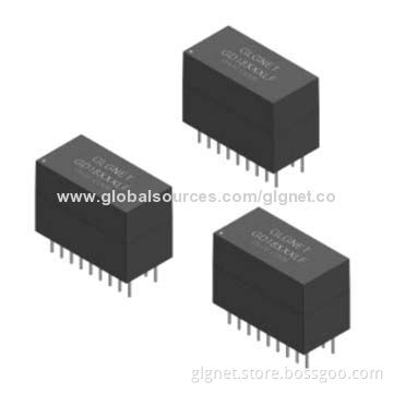 DIP, 18PIN, 1000BASE-T Ethernet Isolation Transformer